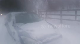 Ireland's Storm Emma blizzard conditions revealed