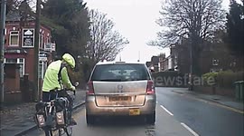 Cyclist Close Shave in Grimsby