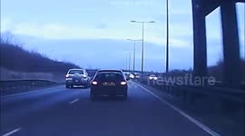 Idiot Driver in Grimsby on A180