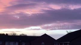 Beautiful Sunrise after Storm Emma