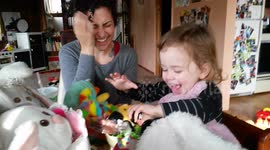 2-year-old Easter Jellybean Surprise