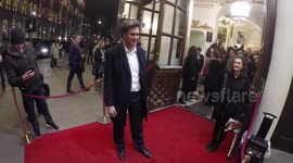 Ed Miliband attends 'The Best Man' at Playhouse Theatre
