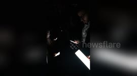 Newsflare Edit - Blackout on broken down TfL train