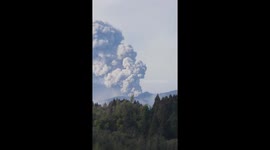 新燃岳の噴火!
