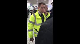 Birmingham Airport luggage December 2017