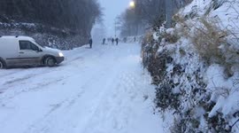 Snow in Exeter