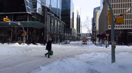 Chaos and clean up after the biggest snow storm in years hit Regina!
