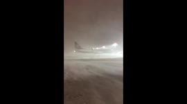 Storm Emma Dublin Airport Snow  Ireland 2018