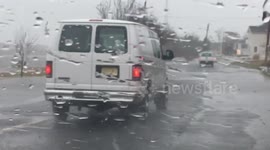 Flooding hits New Jersey as second nor’easter heads for East Coast