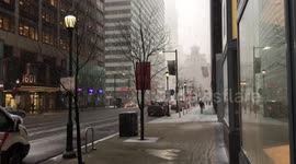 2nd snow storm hitting Philadelphia