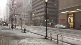 2nd snow storm hitting Philadelphia