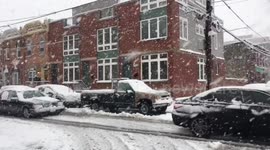 2nd Snow Storm Hitting Philadelphia