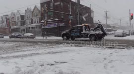 Second nor’easter in a week brings heavy snow to Philadelphia