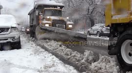 Philadelphia hit with heavy snowfall from second nor’easter