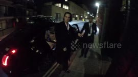 Nick Cave and Susie Bick visit Islington