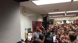 'I'm inspired by all of you,' Dwyane Wade tells Douglas students