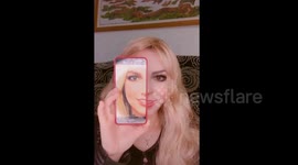 Chinese makeup artist transforms herself into Western celebrities