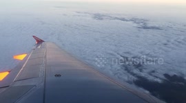 Turbulence on the way from Edinburgh Airport to Stansted Airport (EZY236 EDI - STN, 10 Jan 2018)