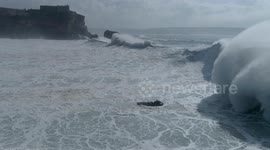 Drone footage captures jetski wipeout (Viral #01 -Scratch Disk- Version)