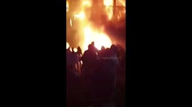 Revellers run screaming into street as fire rips through bars in Thai red light district