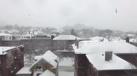 March 2018 Nor'Easter in Portland, Maine