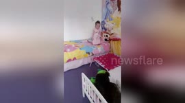 Newsflare Edit - Fun until she falls