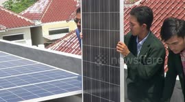 university students nurul jadid probolinggo create solar electric energy