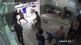 CCTV footage shows prisoner incredible escape past police guards