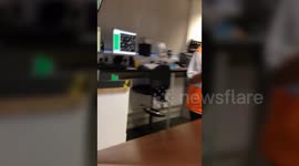 Train cancellation leaves passengers arguing with themselves