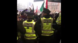 Pro-Kurdish protest shuts down King's Cross station