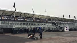 RUSHES: Organisers in last-minute preparations for Cheltenham Festival