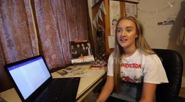University student hoping her 13,000 word dissertation has the X Factor - after writing it on One Direction