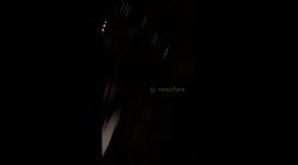 Southwest Airlines emergency landing jumping from the wing of the plane.