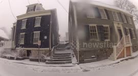 Blizzard Conditions in Boston