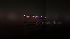 PART 3: Southwest Airlines emergency landing jumping from the wing of the plane.