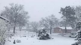 Third nor’easter blankets New York with snow