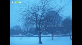snow north of england