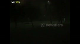 ghost caught in snow storm watch it  and see