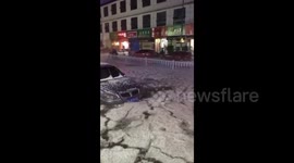 Hailstones hit southwestern China