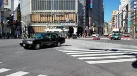 Mario kart ride on the streets of Tokyo