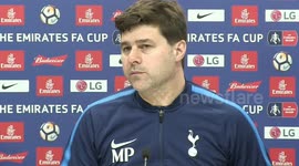 Pochettino: Kane put his leg in a washing machine to try and score!