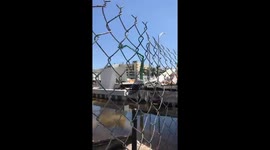 Pedestrian bridge collapses onto highway in Florida