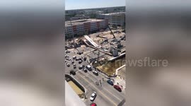 Newsflare Edit - THE FIU BRIDGE COLLAPSED OH MY GOD https://t.co/JO7jfx5Ao