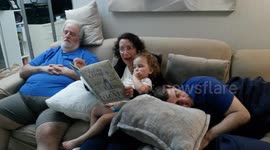 Toddler's bedtime story puts grownups to sleep