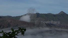 hindu tengger bromo perform nyepi ceremony, bromo mountain tour in closed for tourists