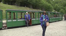 Train of the End of the World at National Park Station