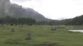 Train of the End of the World - Pico River from moving train
