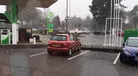More Snow in Bournemouth Traffic
