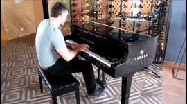 English Man in New York  - Sting Piano Cover mixed with Isn't She lovely  Stevie Wonder by ear -  Gudauri Georgia 2018