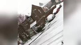 Newsflare Edit - Mini Beast from the east  has arrived in wales